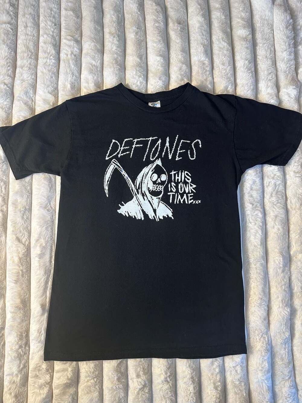 Deftones Grim Reaper T Shirt This Is Our Time M Black band tee